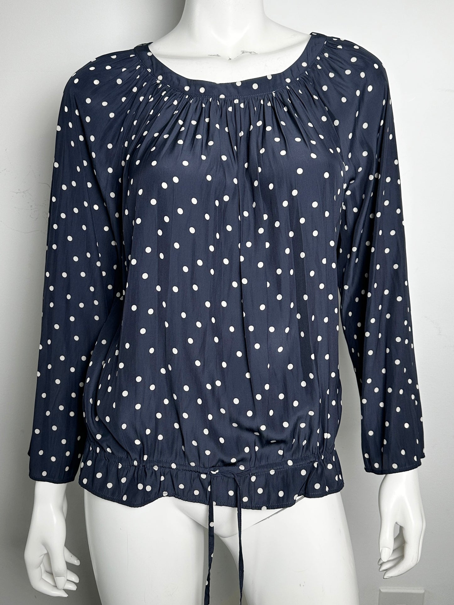 Polka Dot Peplum Size Small