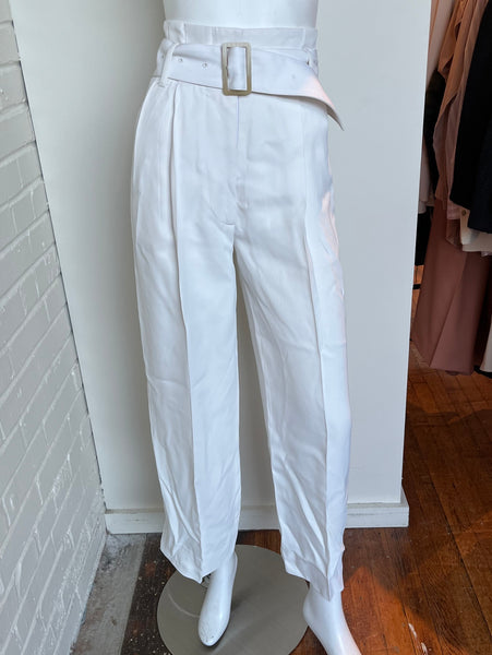Cleofe Belted High Rise Trousers Size XS