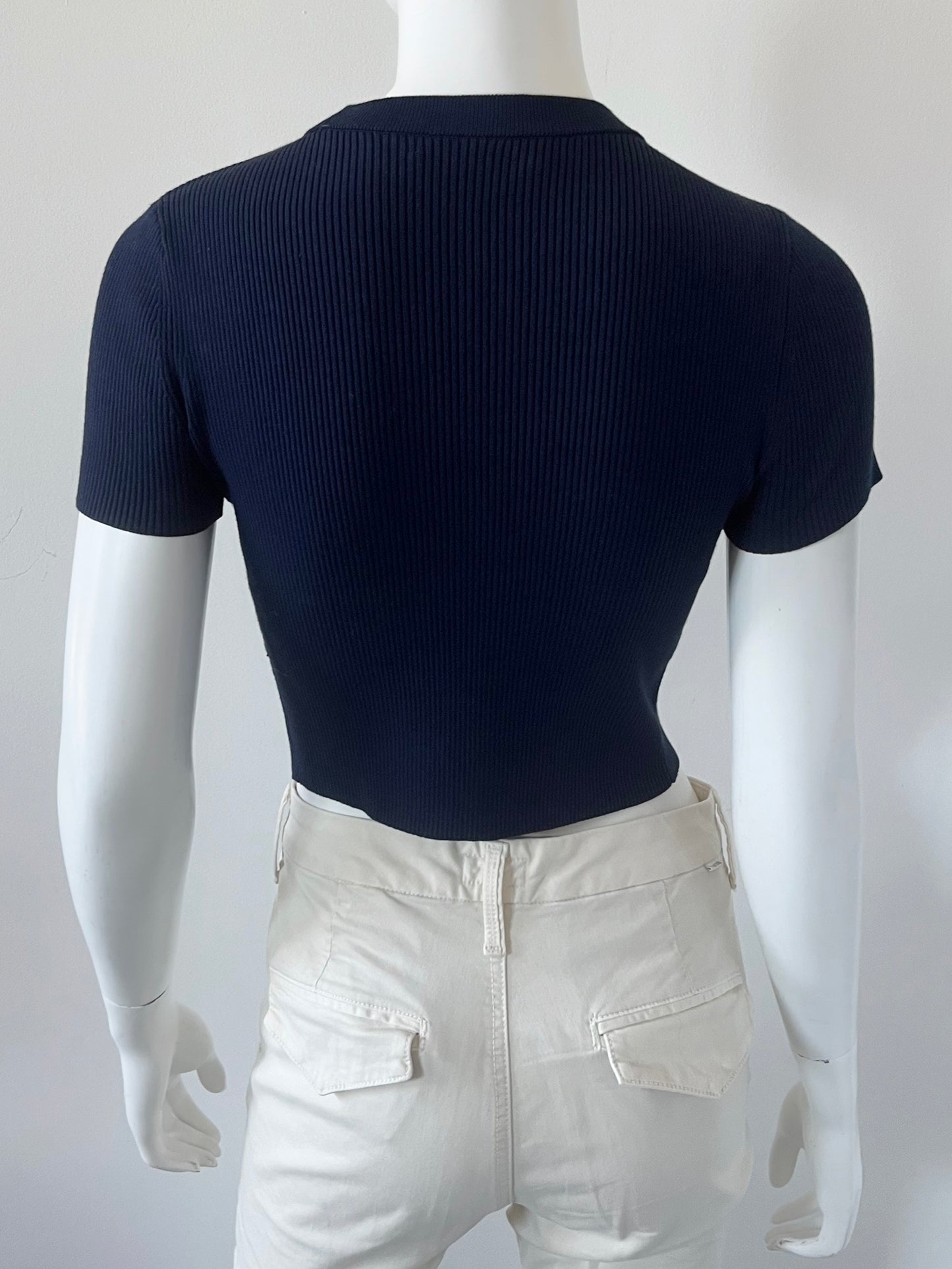 Ribbed Crop Top Size XS