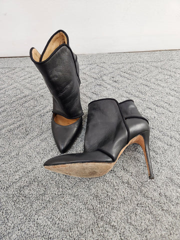 Cut Out Stiletto Booties Size 11
