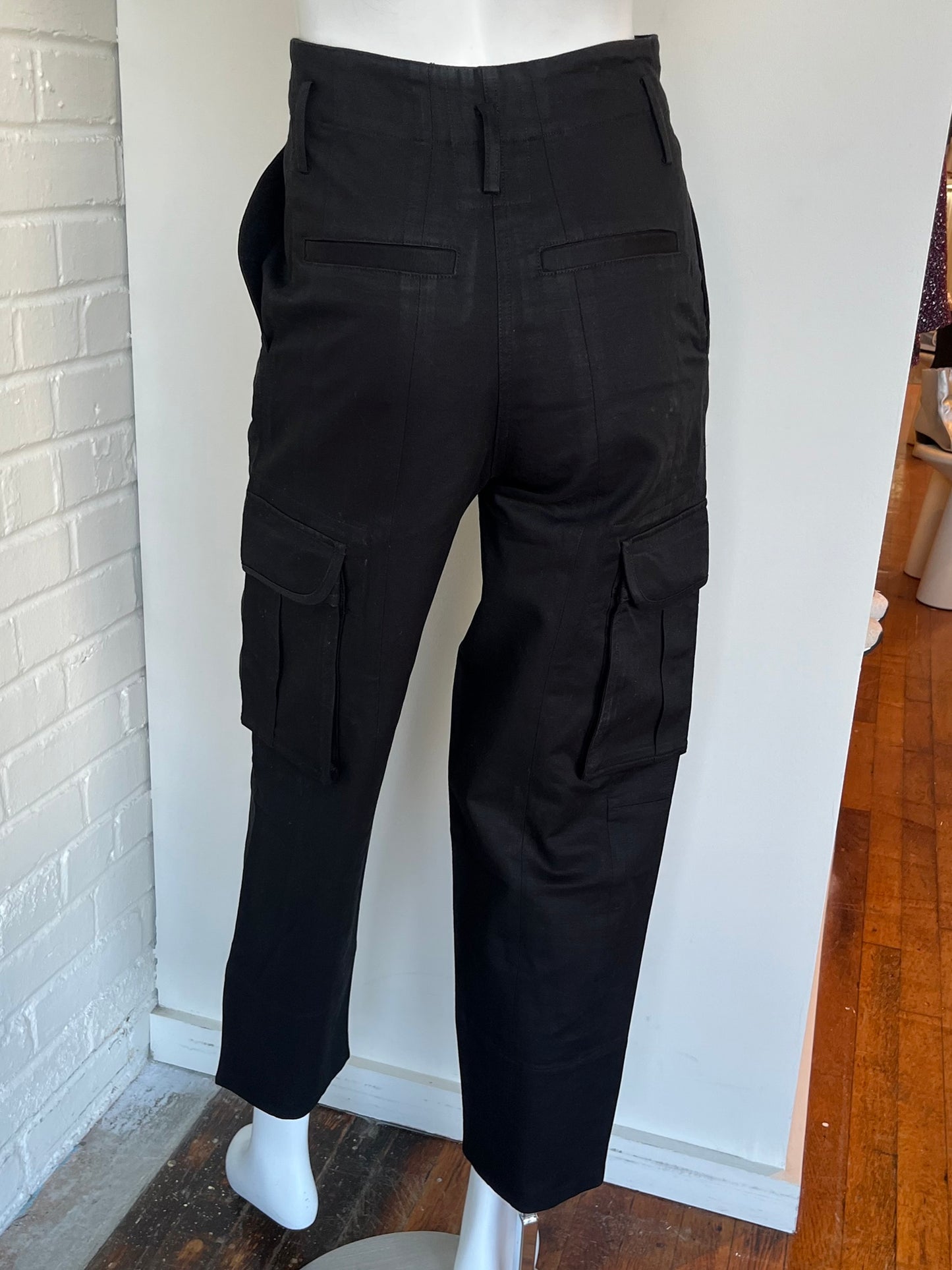 Thais High Rise Cargo Pants Size 34/XS