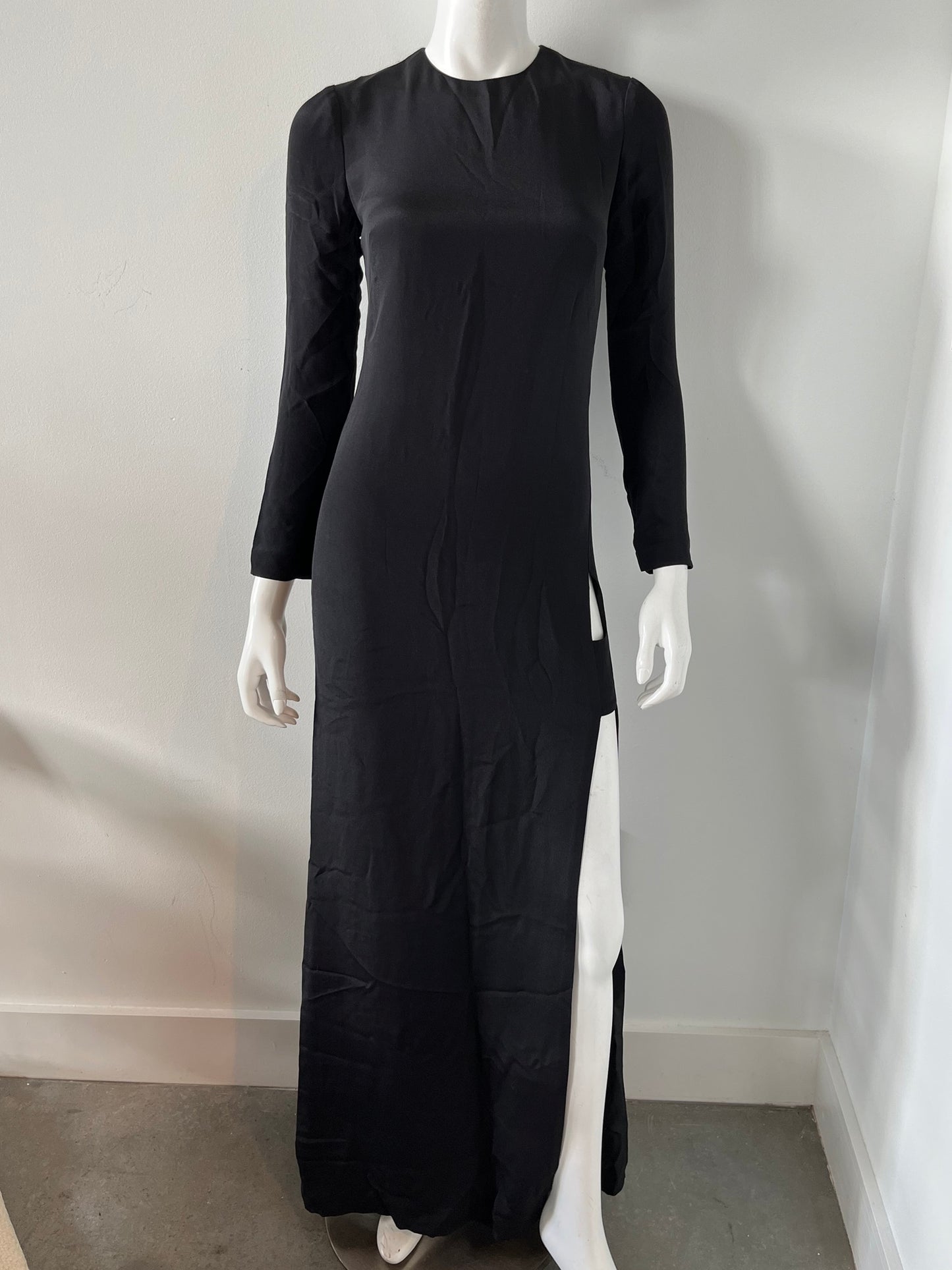 Long Sleeve Maxi Dress Size 0