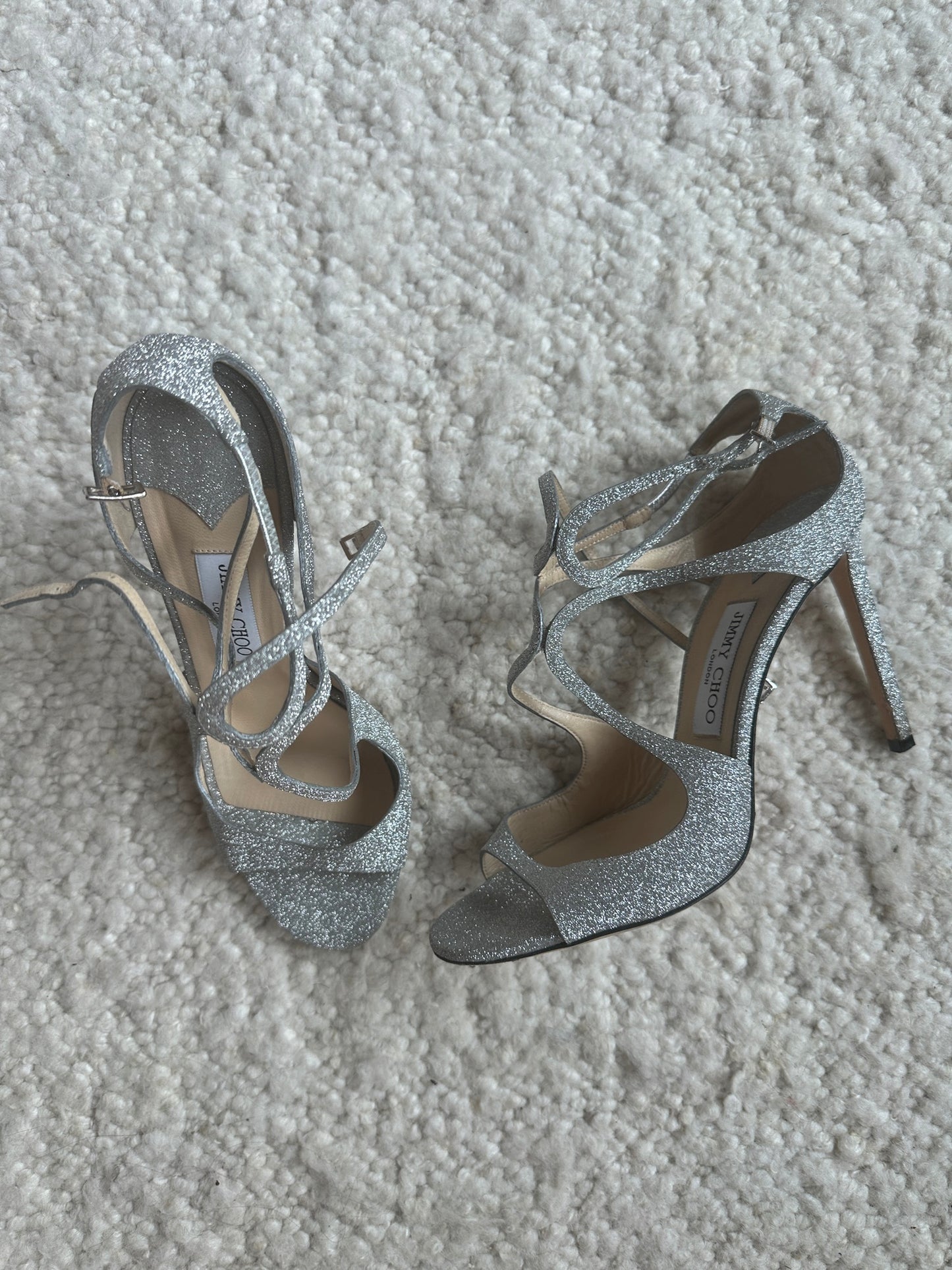 Lance Dusty Glitter Sandals Size 41