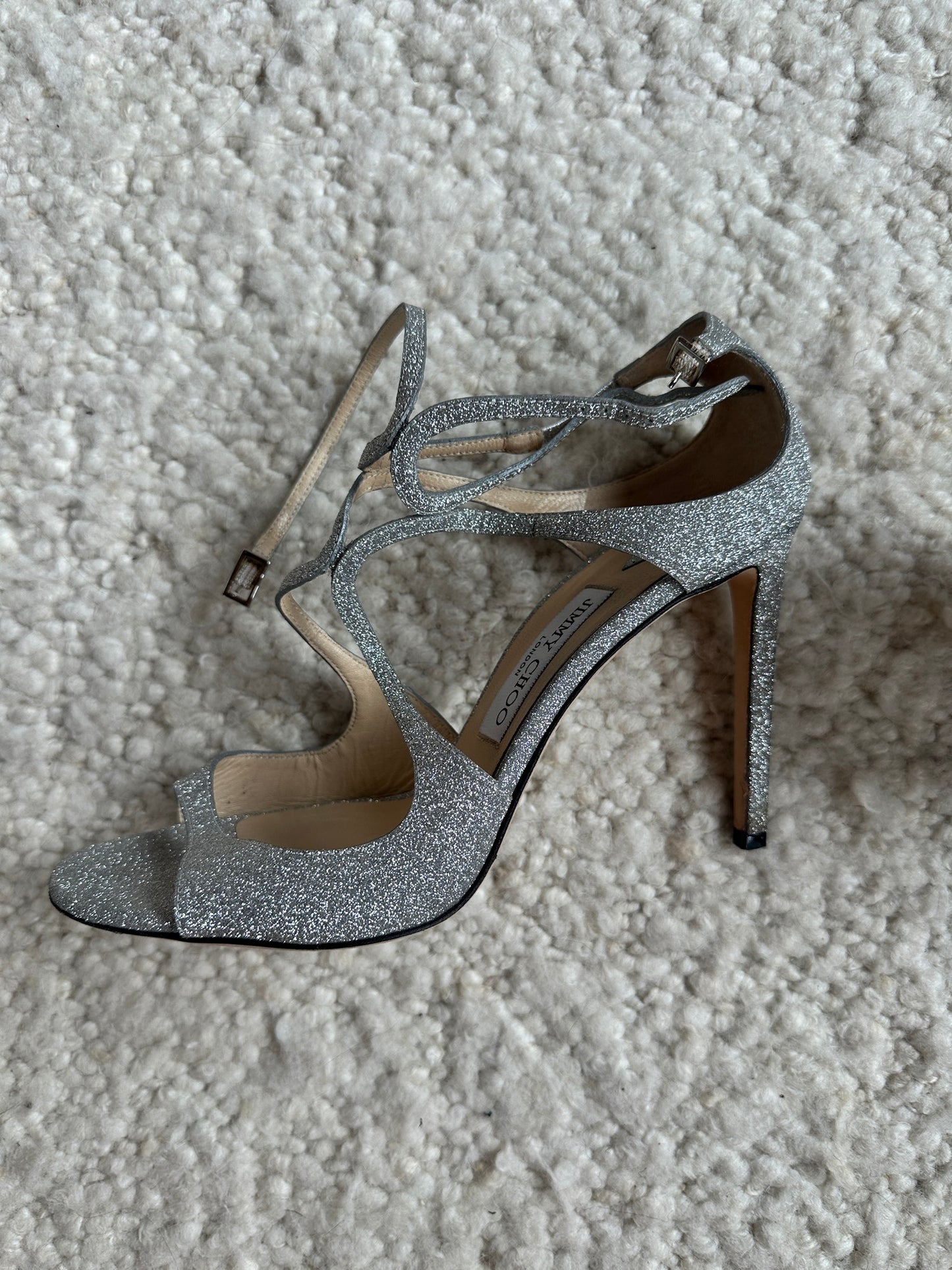 Lance Dusty Glitter Sandals Size 41