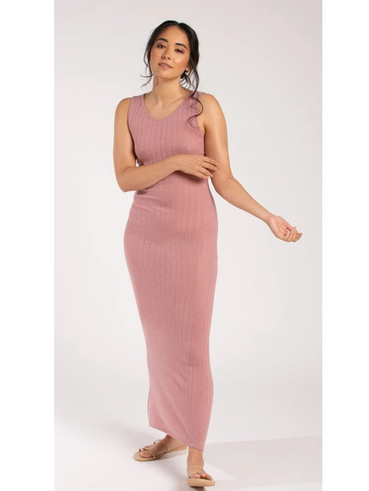 Cashmere Ribbed Dress Size Small