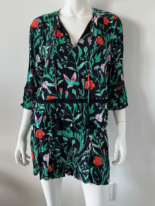 Jardin Crepe Romper Size 8