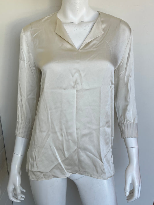 Sleeveless V-Neck Blouse Size XS