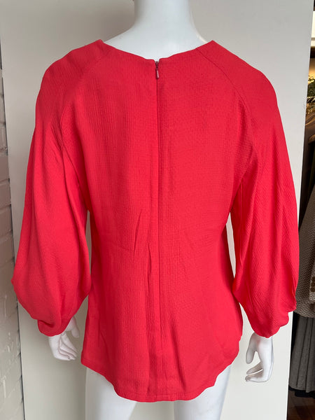 Ruched Sleeve Blouse Size 6