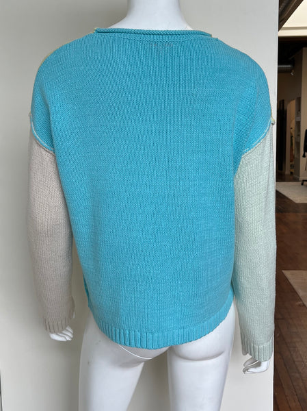 Color Block Sweater Size XS