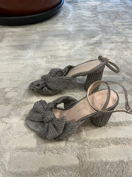 Camellia Knotted Sandals Size 6