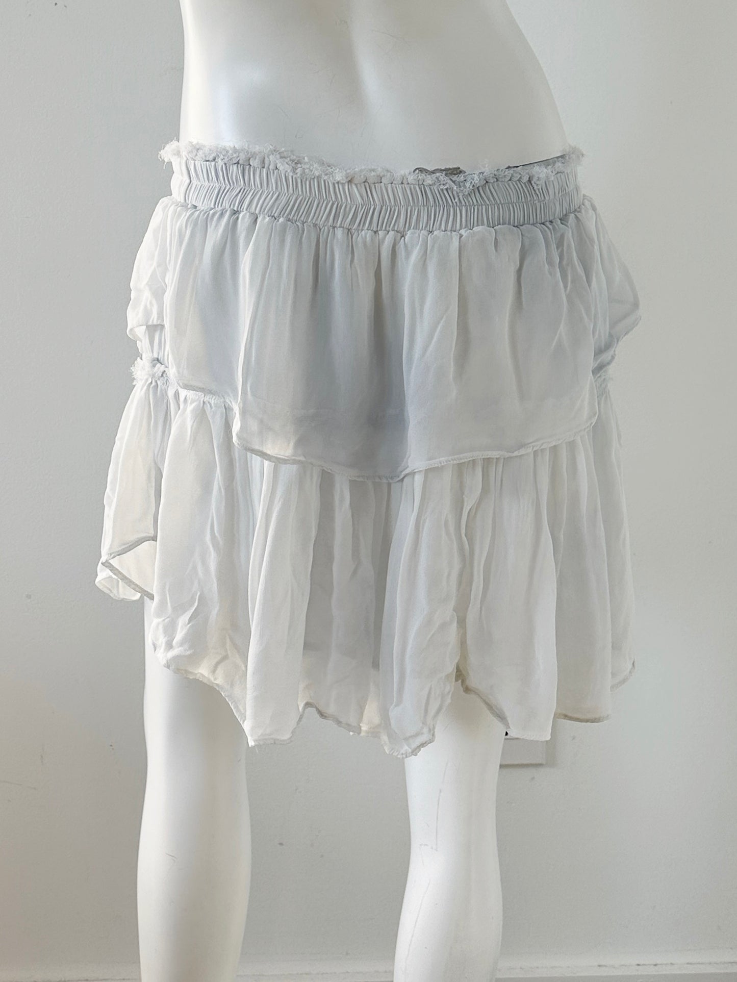 Ruffle Mini Skirt Size XL