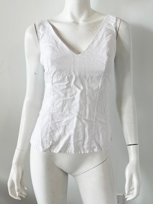 Sleeveless Linen Tank Size XS  NWT