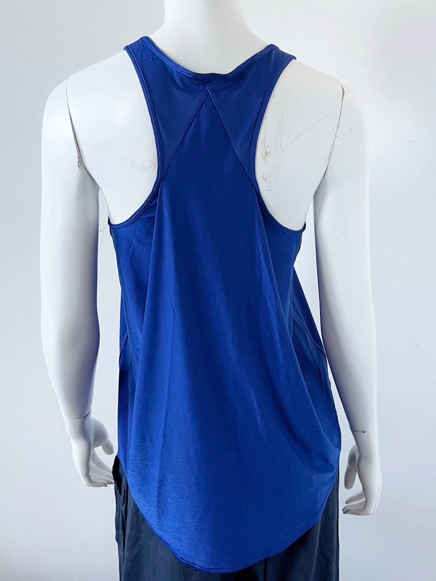 Pleated Racerback Tank Size 6