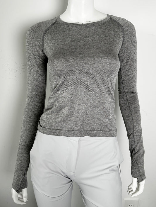 Crew Neck Long Sleeve Tee Size 4