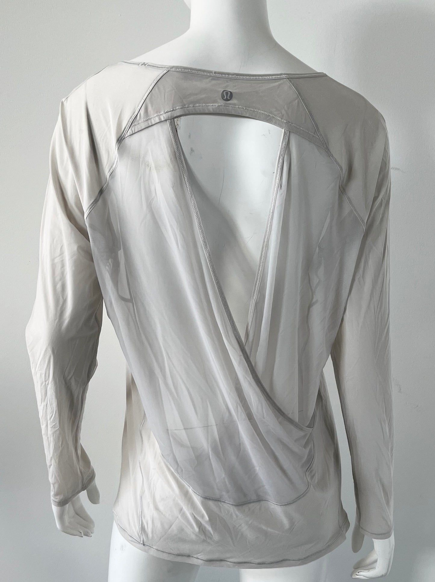 Lightweight Open Back Top Size 6