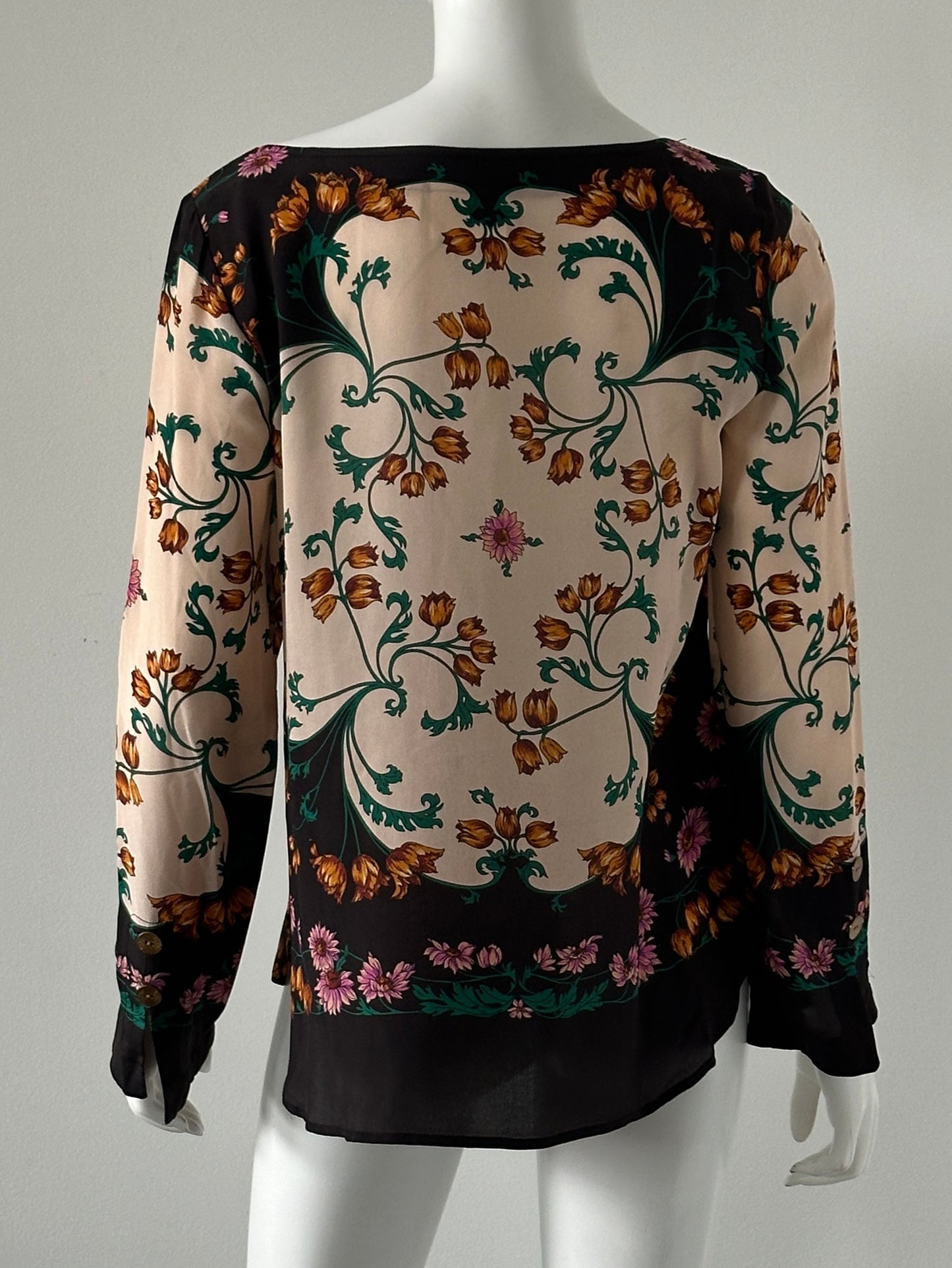 Florence Silk Blouse Size 4