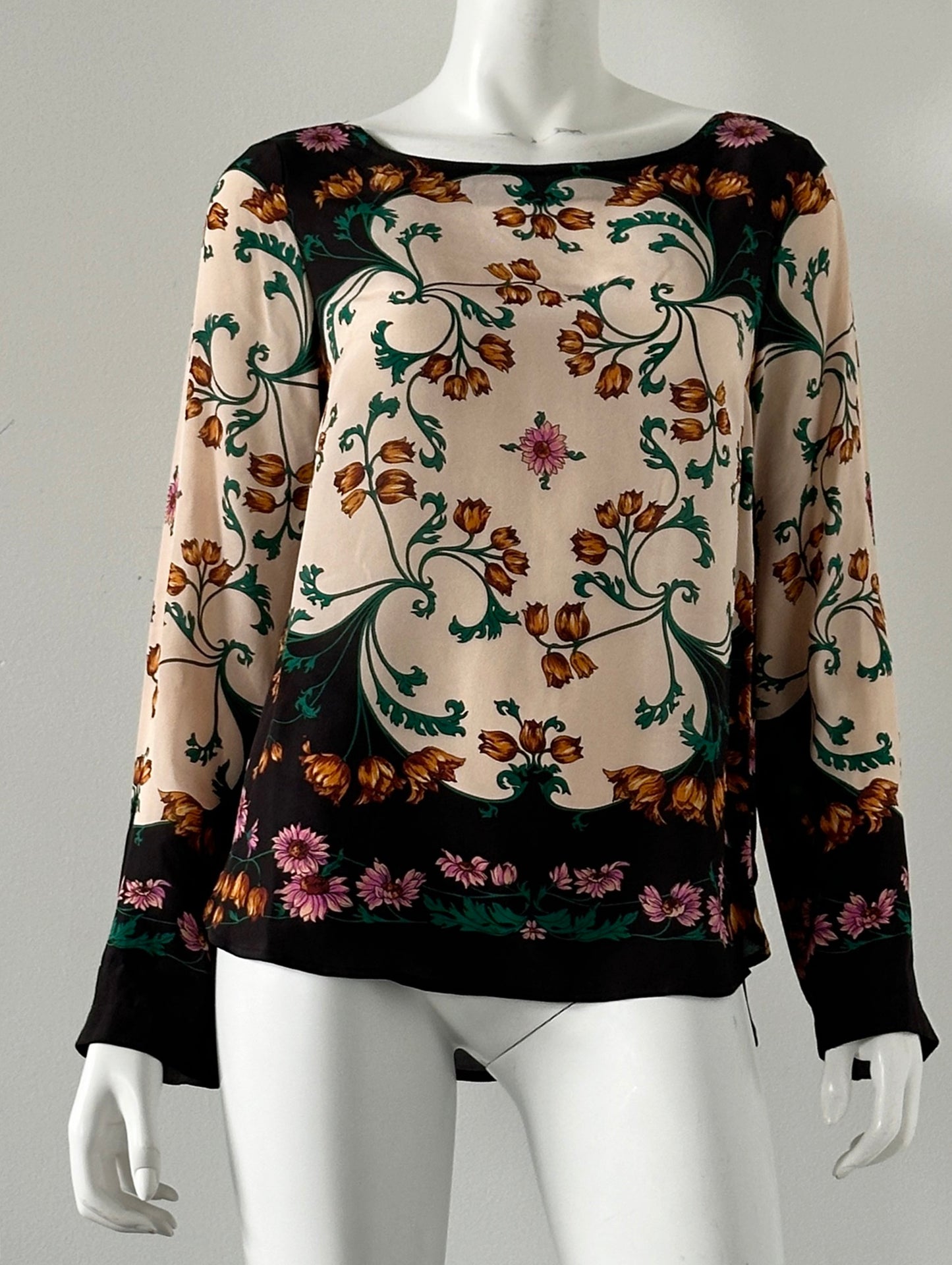 Florence Silk Blouse Size 4
