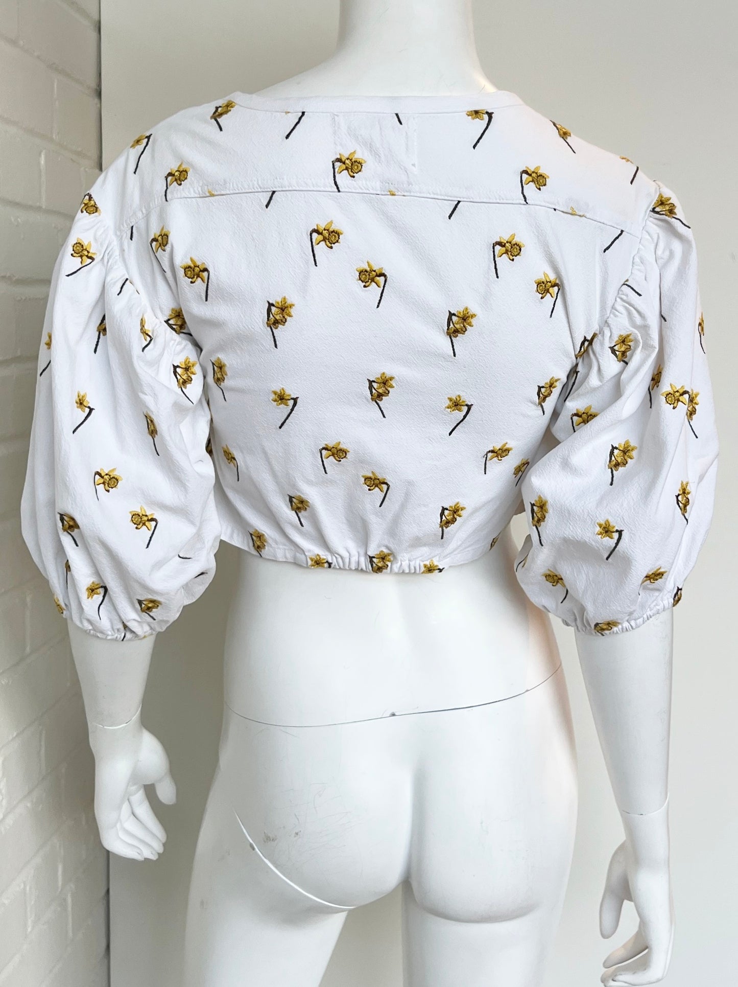 Bouquet Floral Crop Top Size 0