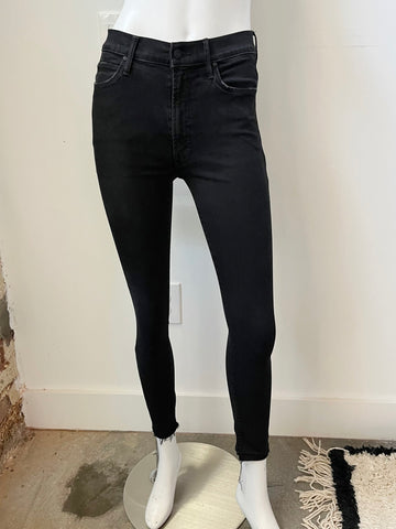 Stunner Ankle Zip Fray Jeans Size 26