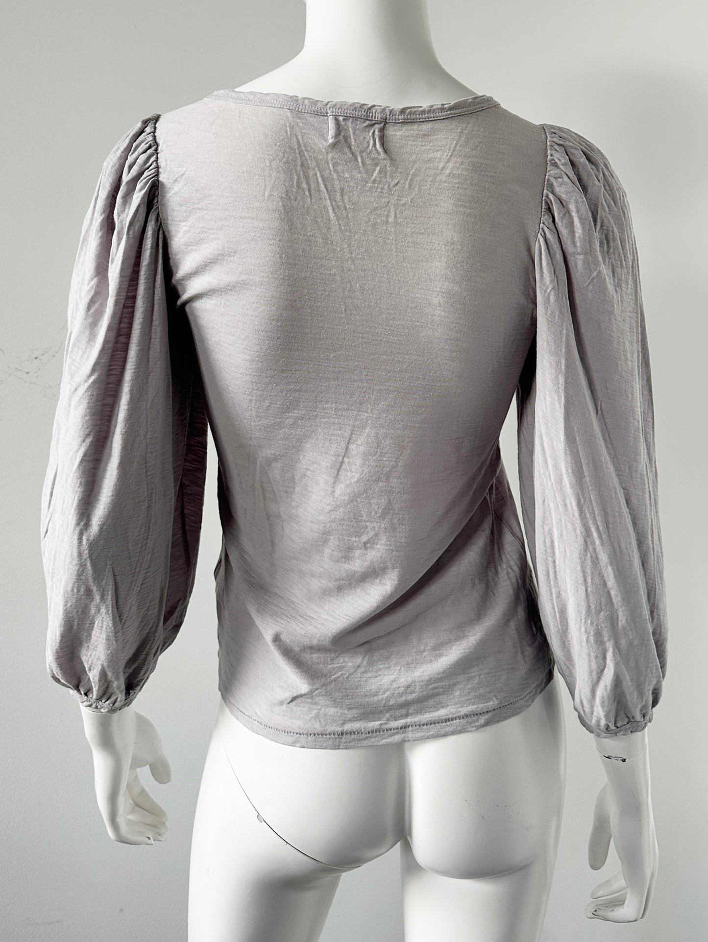 Cotton Puff Sleeve Top Size XS