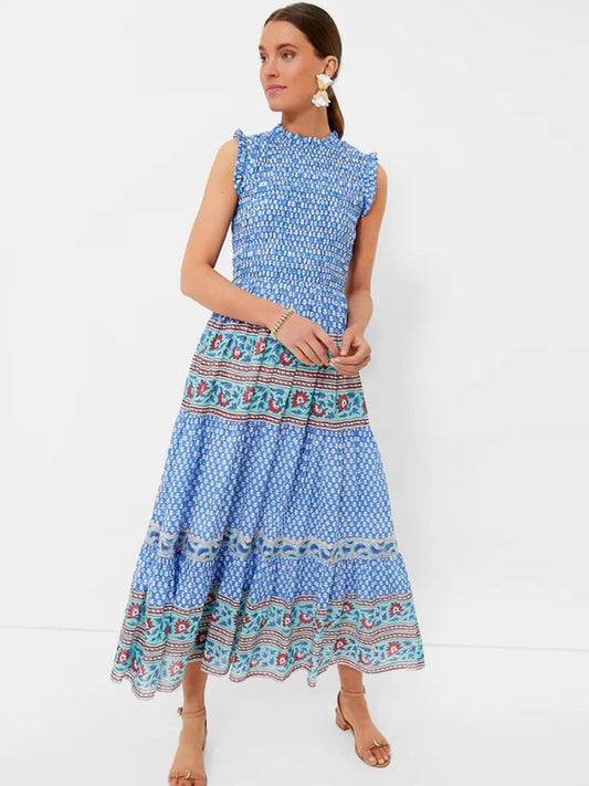 Campania Smocked Dress Size Medium