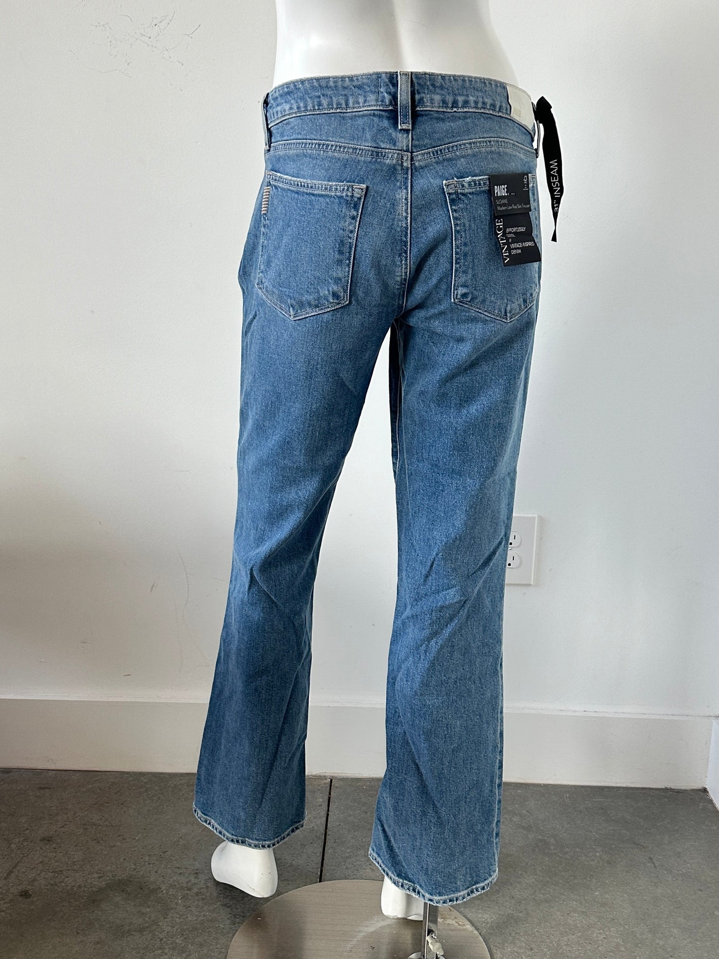 Sloane Mid Rise Trouser Size 30 NWT