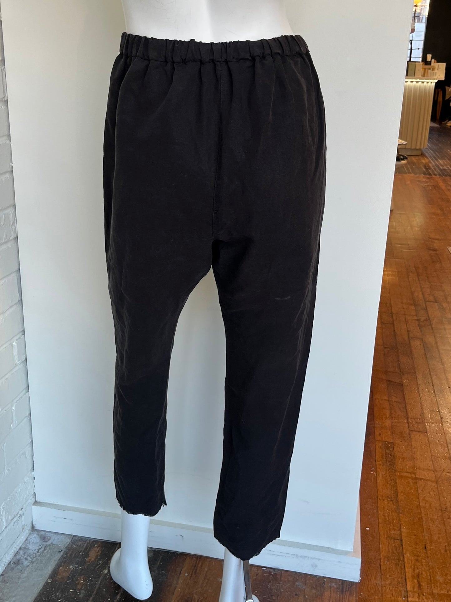 Erika Linen Blend Pants Size Medium