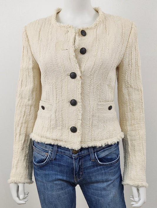 Annalise Textured Blazer Size 0