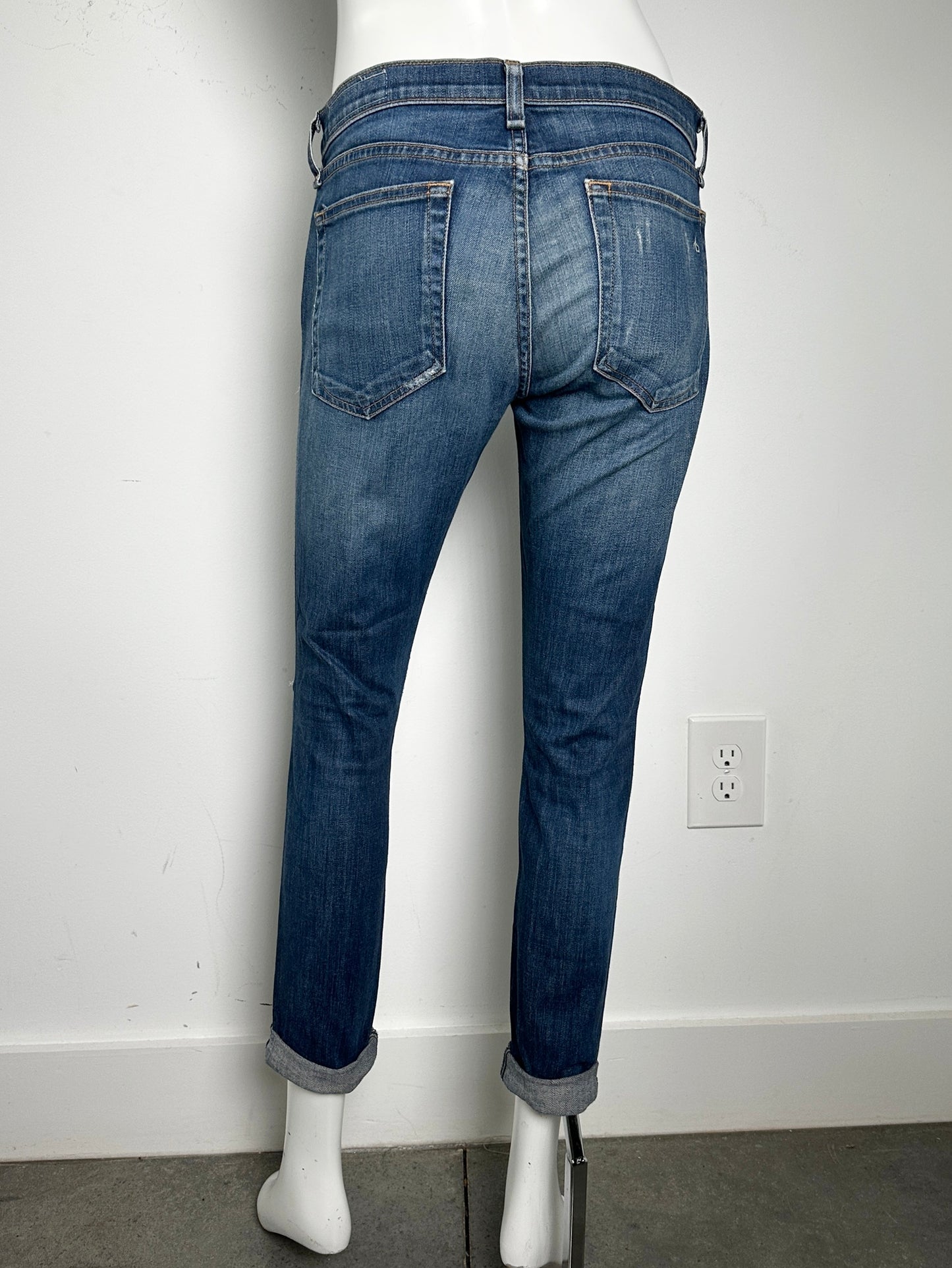 Dre Low Rise Boyfriend Jeans Size 26