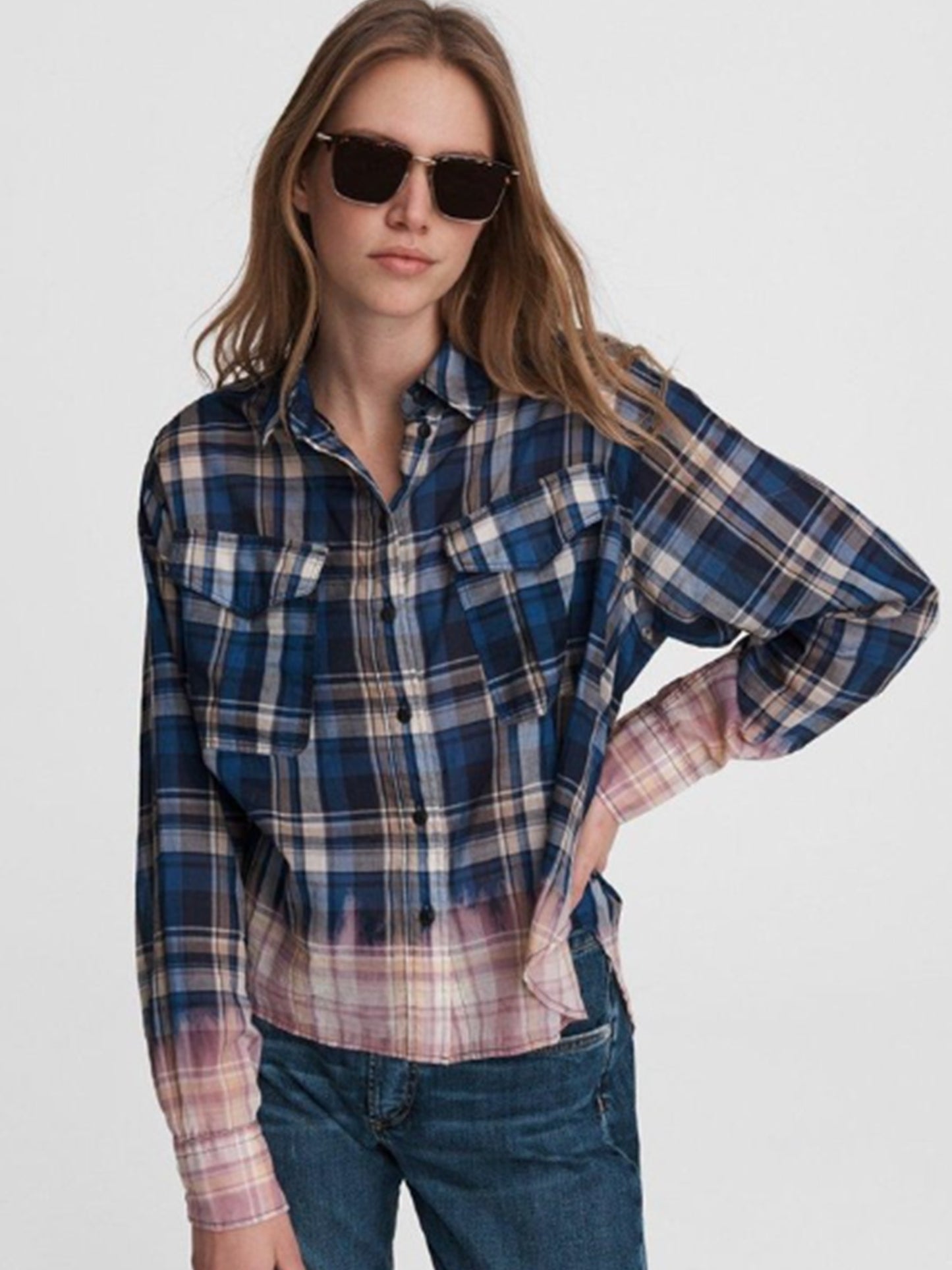 Florian Plaid Shirt Size XS