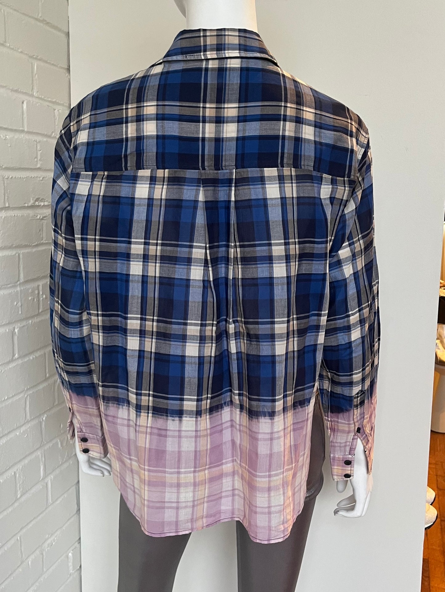 Florian Plaid Shirt Size XS