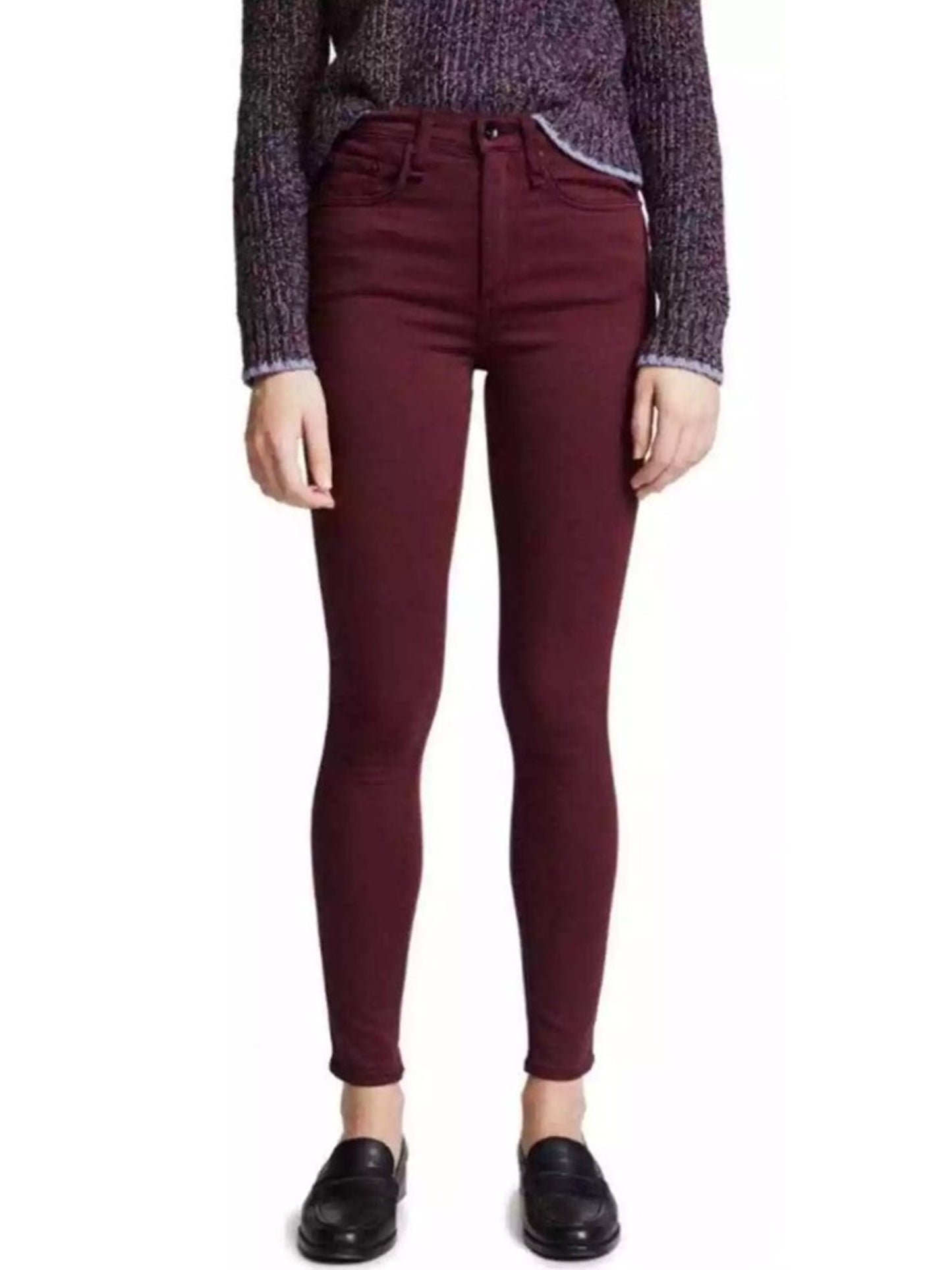 High Rise Ankle Skinny Jeans Size 27