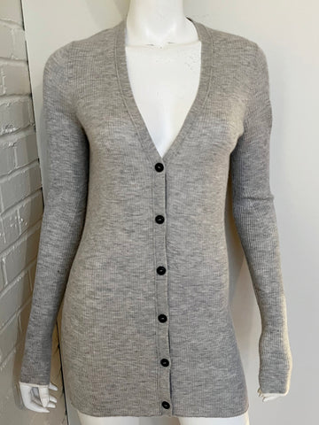 Button Front Cashmere Cardigan Size Small