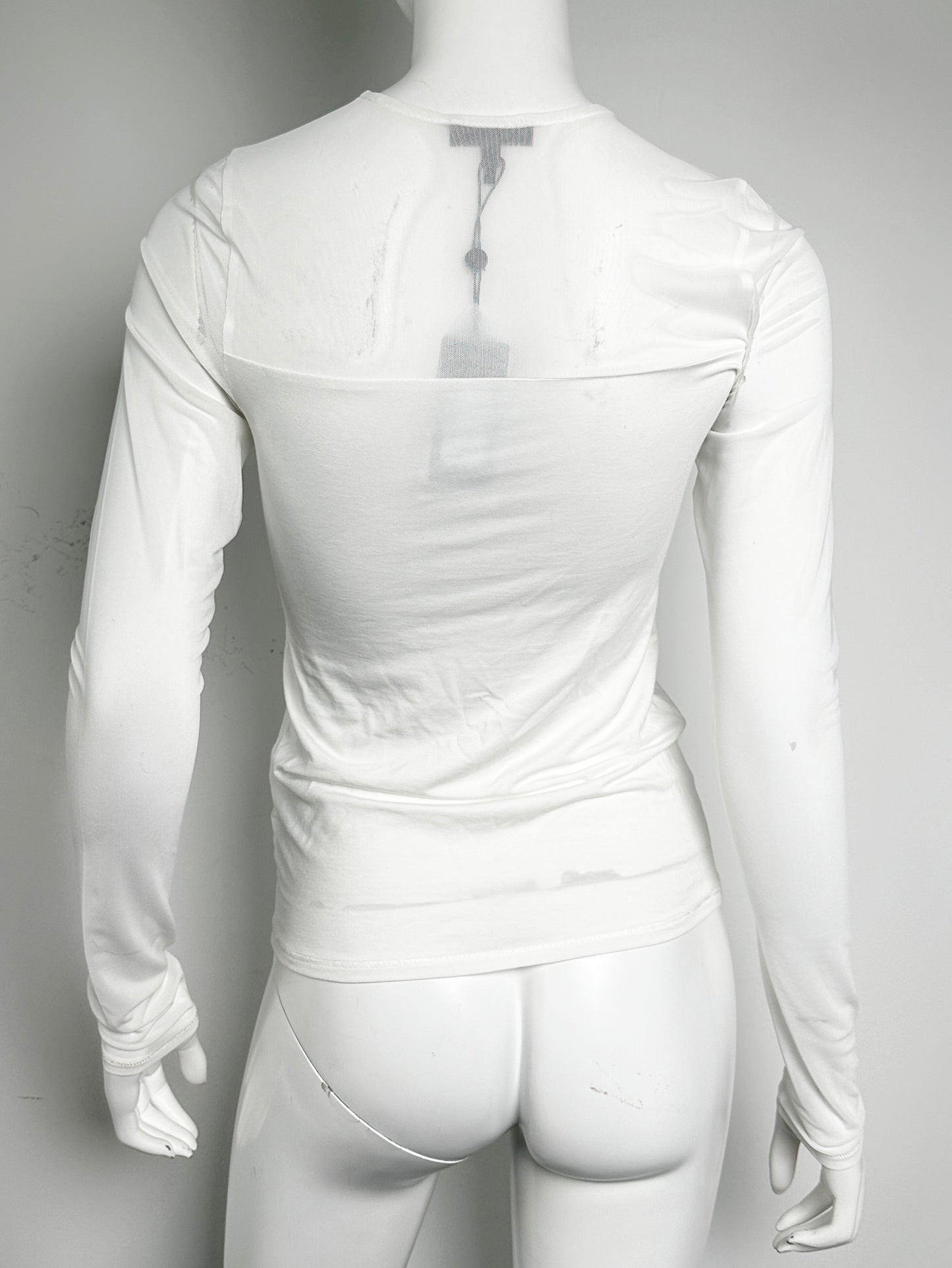Luca Mix Media Long Sleeve Top Size Small NWT