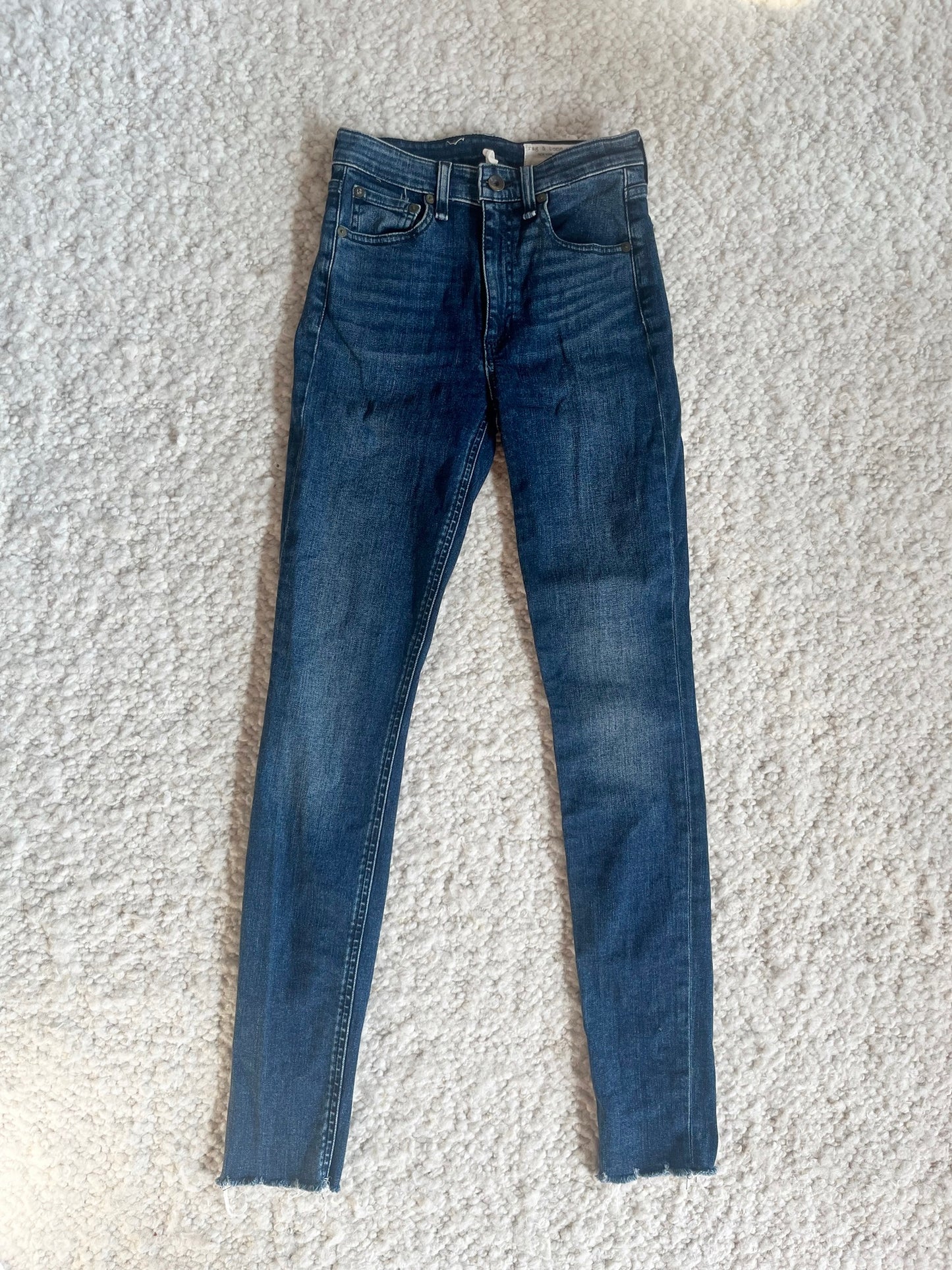 Nina High Rise Skinny Jeans Size 24