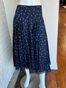 Star Print Midi Skirt Size 10
