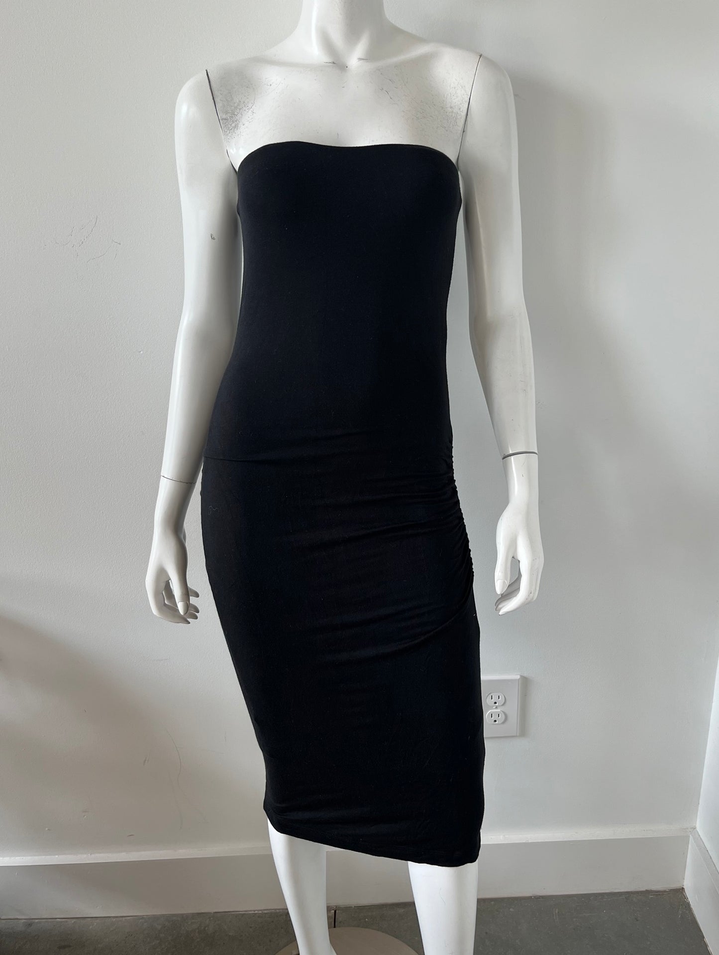 Ruched Strapless Dress Size Small