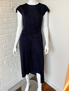 Cinched Waist Midi Dress Size 6
