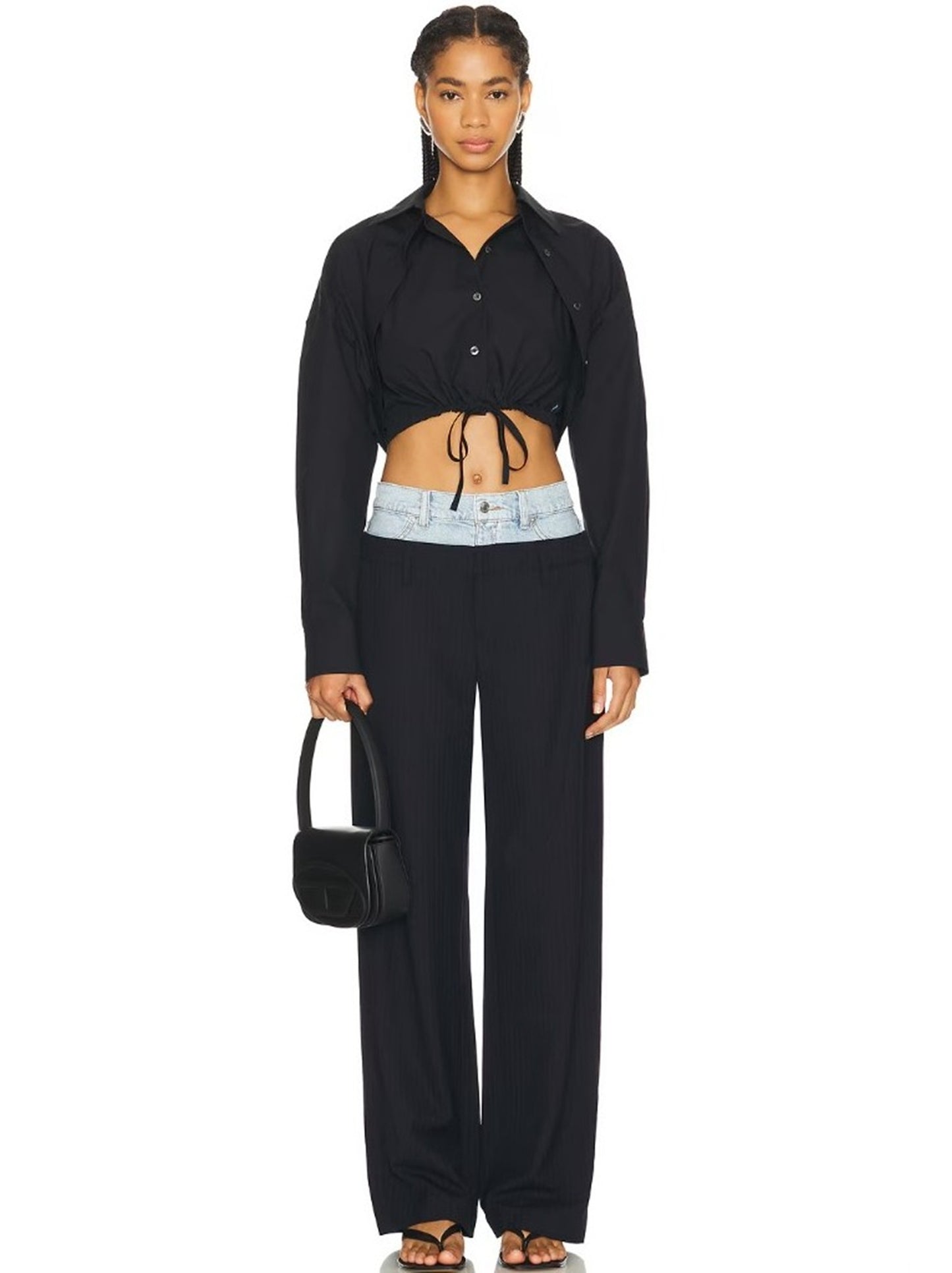Ophelia Pinstripe Pants Size 2 NWT