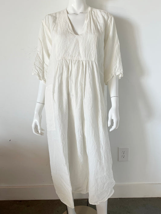 Linen Maxi Dress Size Small