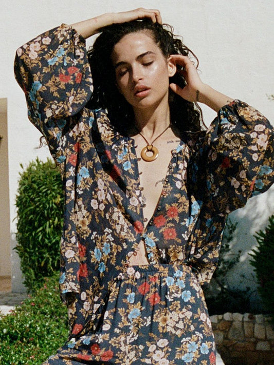 Mystic Floral Blouse Size XXS