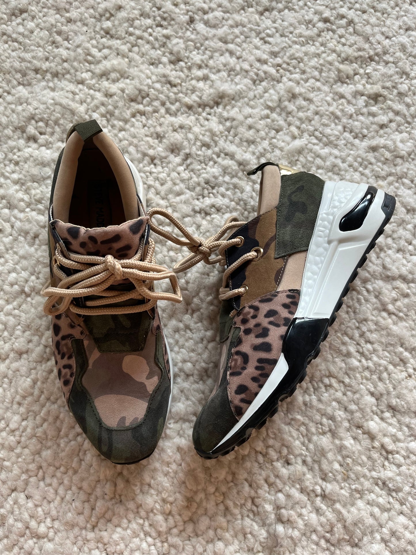 Leopard Sneakers Size 8.5