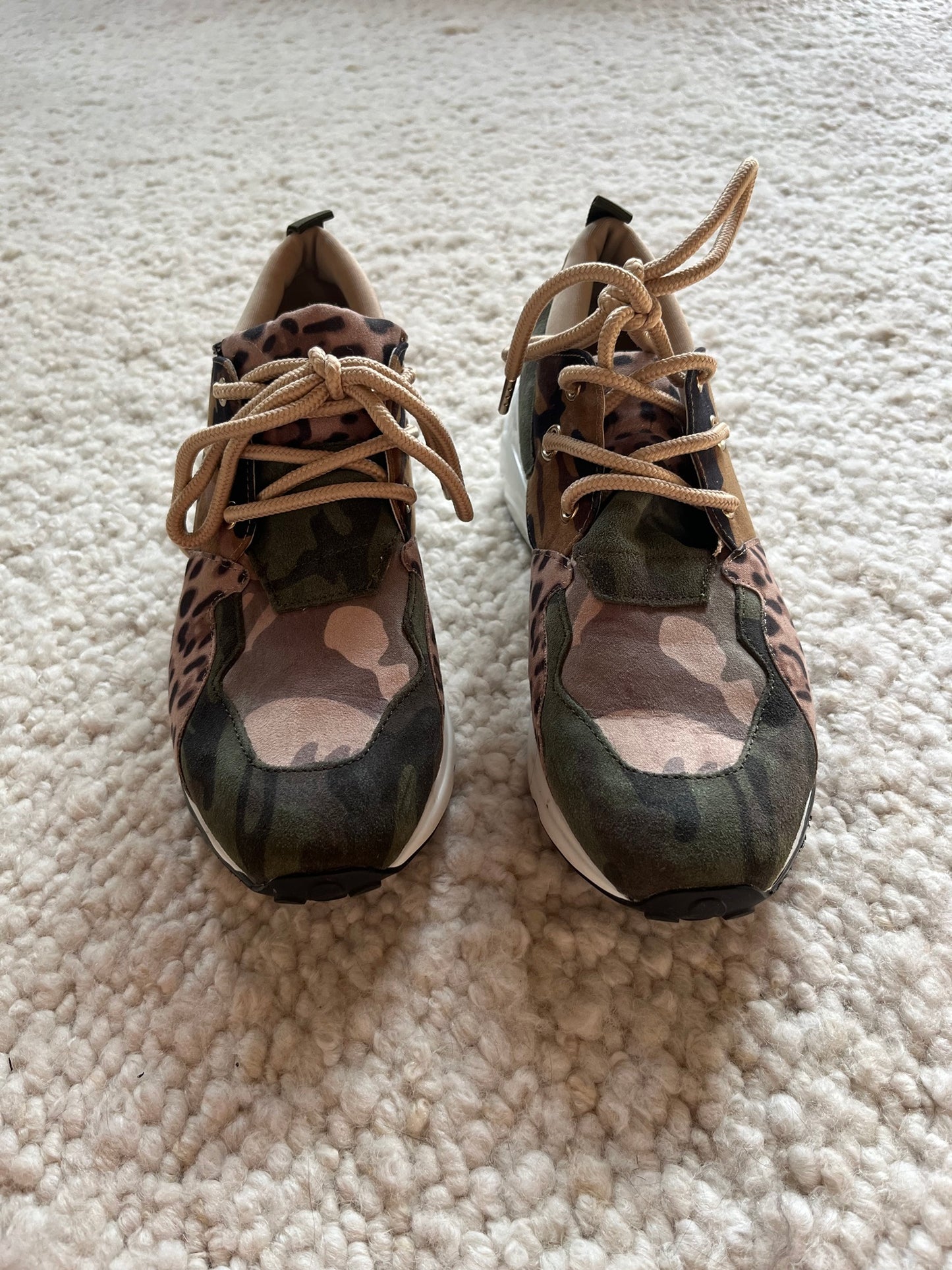 Leopard Sneakers Size 8.5