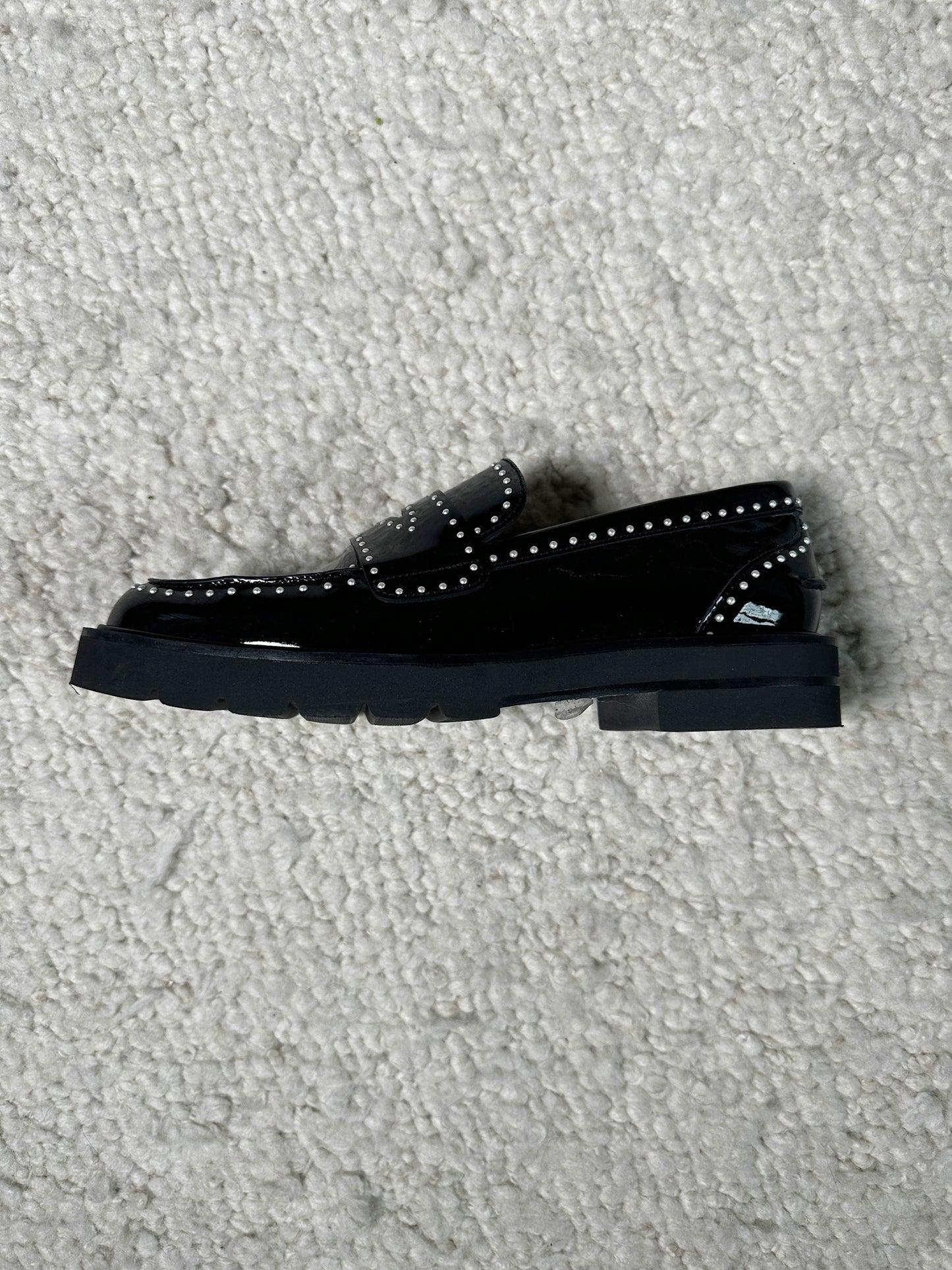 Parker Pearl Studded Loafers Size 38.5