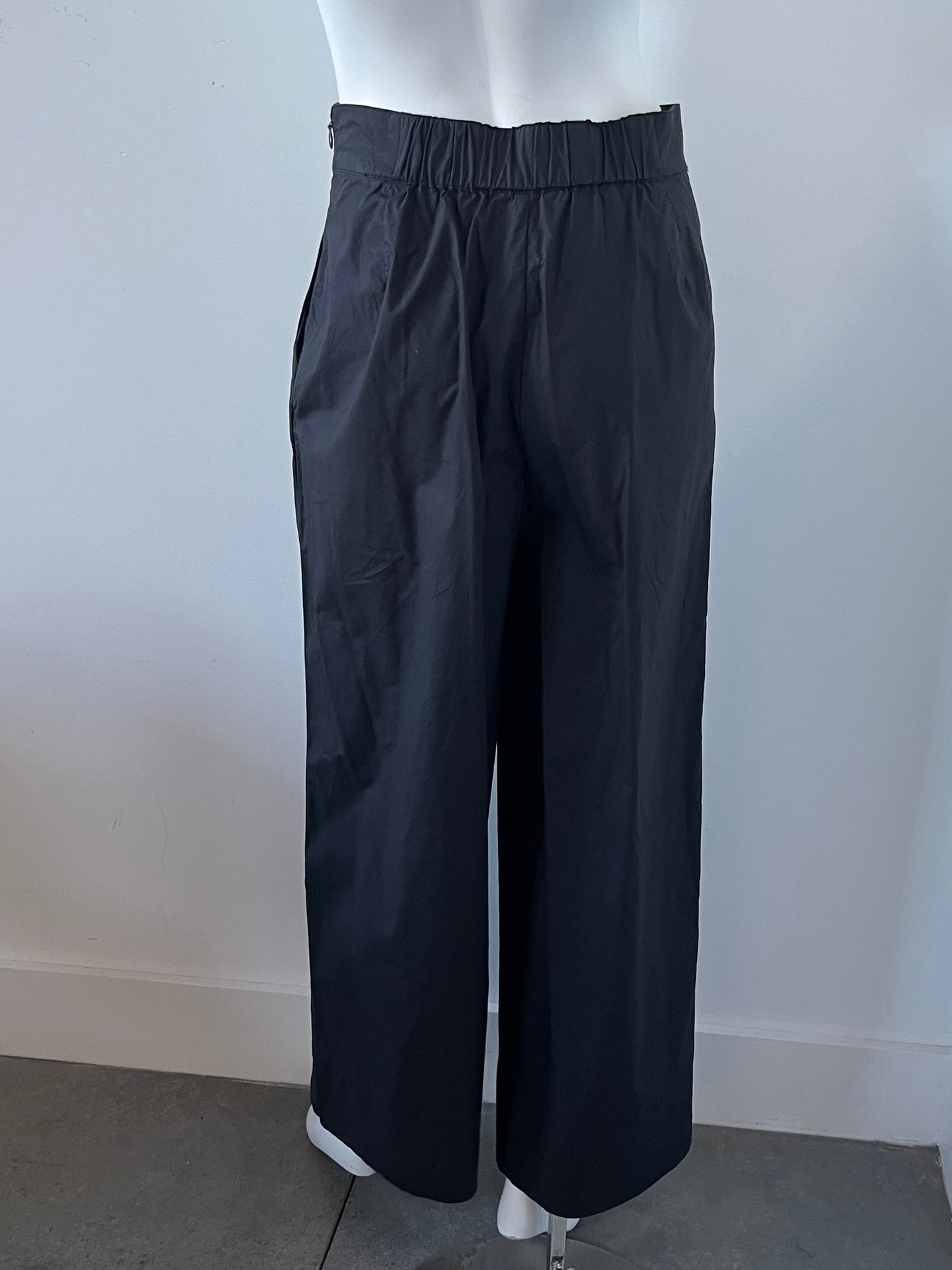 Lisa Cotton Poplin High Rise Pants Size Small