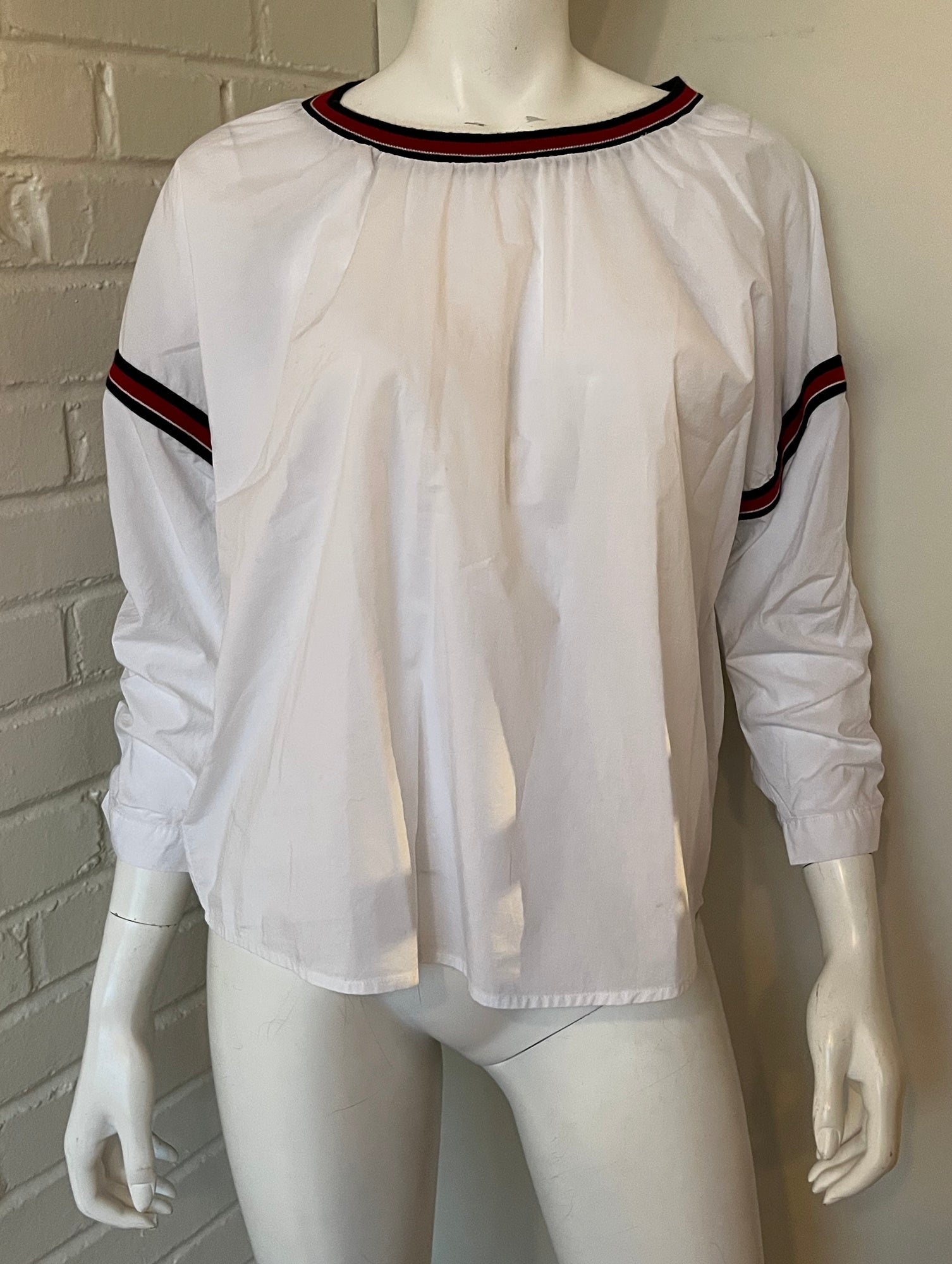 Long Sleeve Cotton Top Size Small