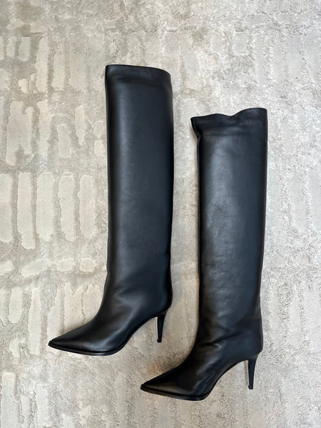Trinity Tall Leather Boots Size 35.5 NWB
