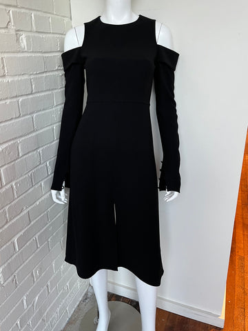 Cold Shoulder Midi Dress Size 0