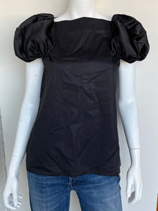 Cotton Sateen Boatneck Top Size 2