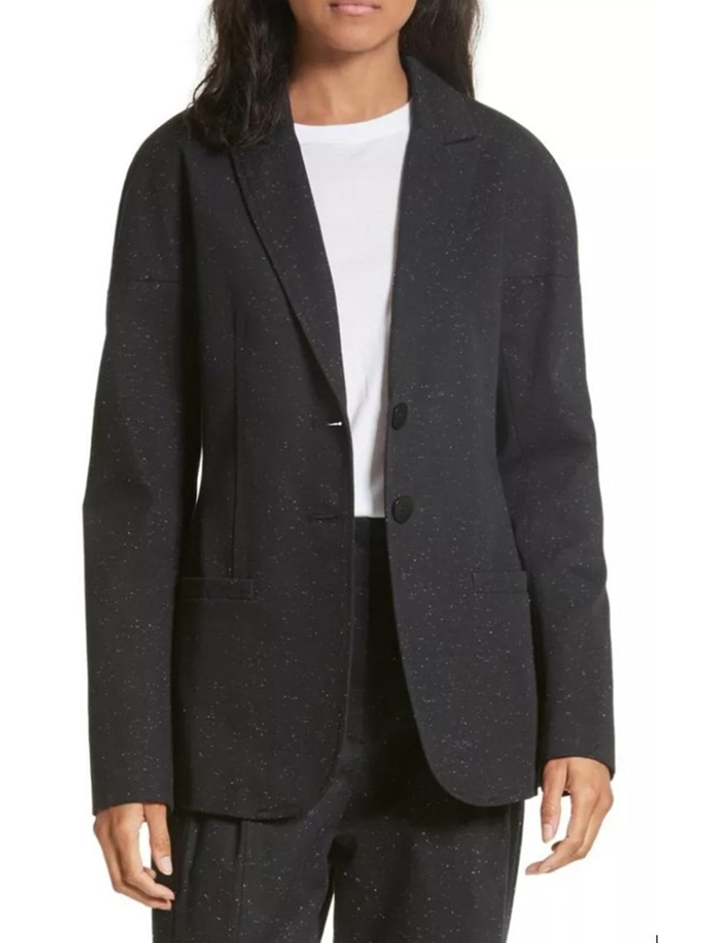 Luxe Twill Lace Up Blazer Size 2